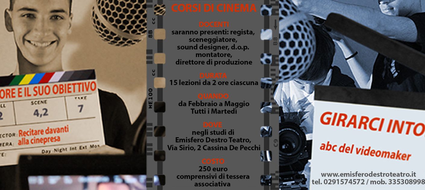 Regala(ti) un corso di cinema!